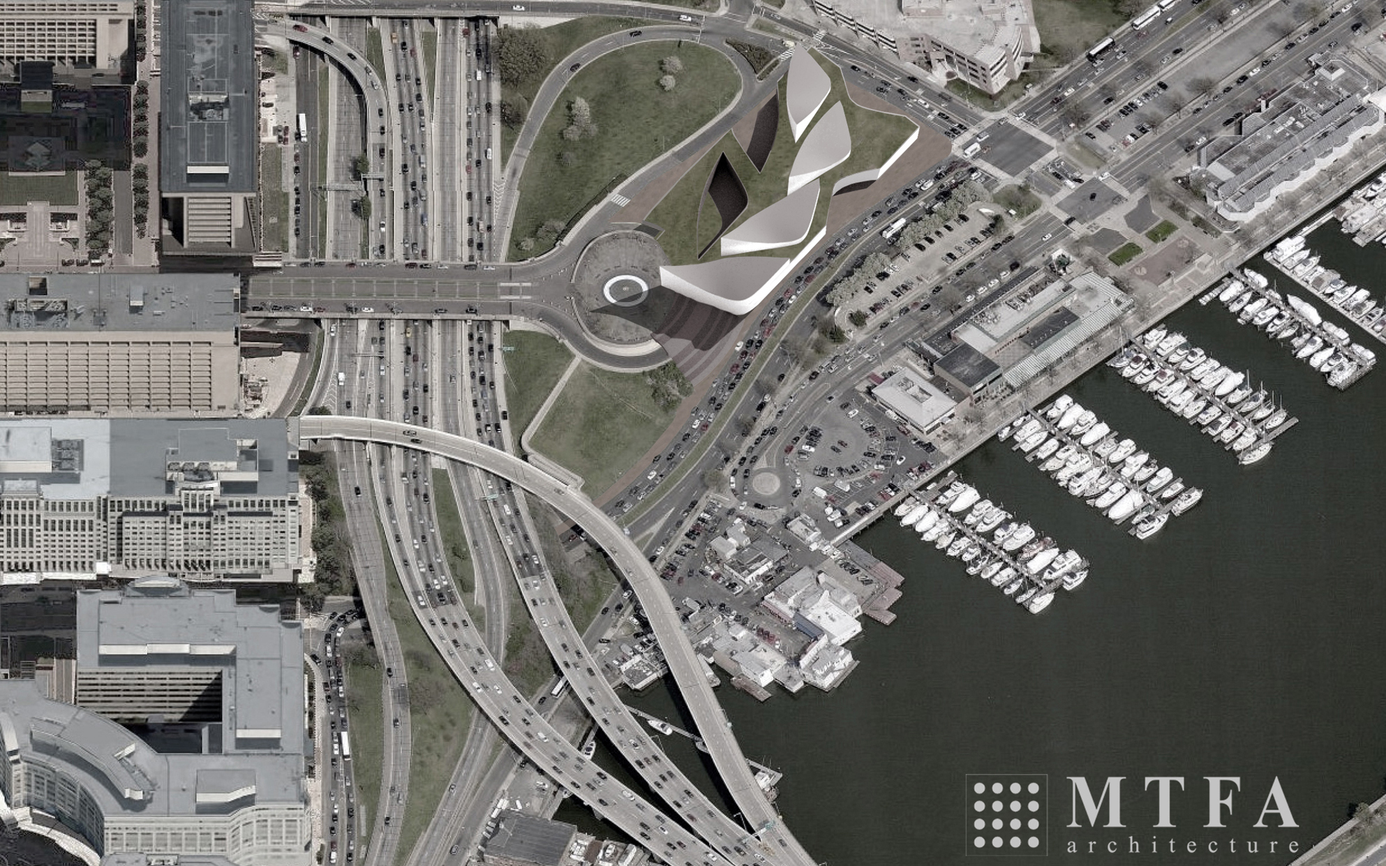 Aerial View of Museum